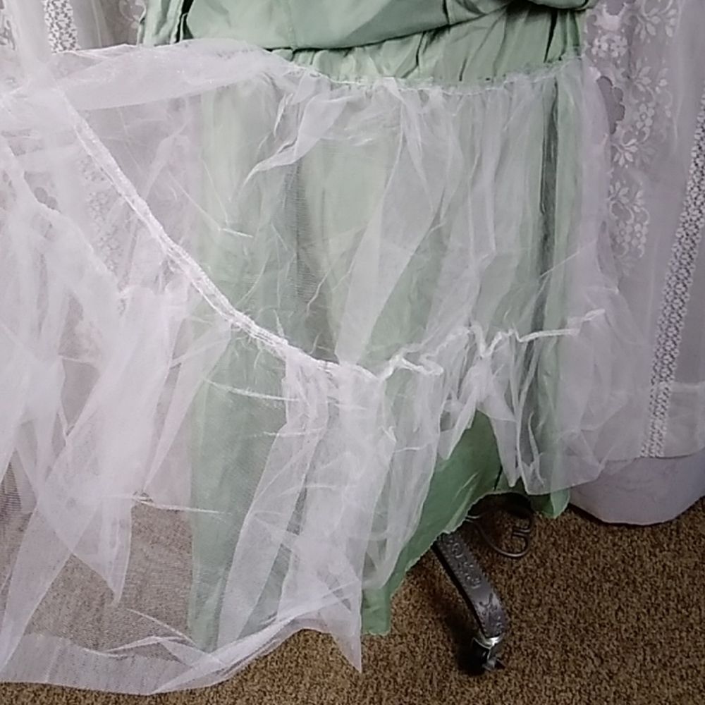 SAGE GREEN DAVID'S BRAND DRESS SIZE 2 - Picture 12 of 16